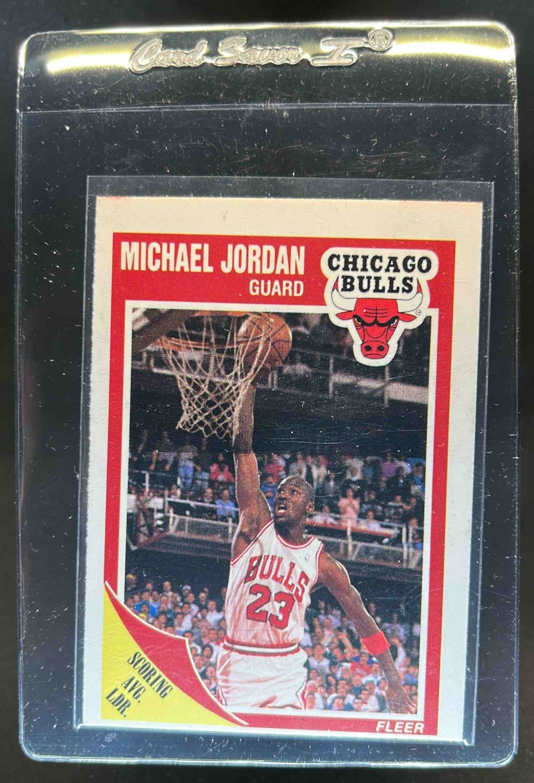 1989-90 Fleer Michael Jordan #21 Bulls
