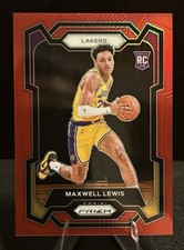 2023-24 Panini Prizm Maxwell Lewis Prizms Red SP /299 RC LAKERS