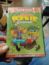 Popeye Other Cartoon Treasures On DVD Digitally Remastered Over 2 Hr Slim Case