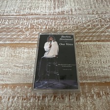 Barbra Streisand One Voice Audio Cassette Tape