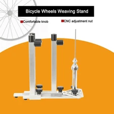 Bike Repair Stand Bicycle Wheels Weaving Stand for Bike Wheel Trimming Repairing