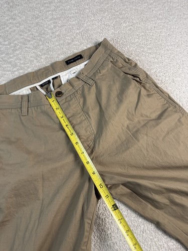 Wings + Horns Pants Mens 33 Khaki Brown Straight Fit Casual Canada 100% Cotton - Picture 5 of 8
