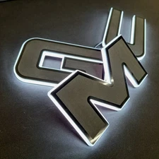 illuminated Grille Led  Emblem Light up GMC Sierra Denali 2007-2018