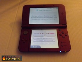 New Nintendo 3DS XL System - Red - Serial 6789 - SD Card Slot Not Working -  36a