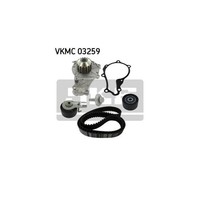 SKF Wasserpumpe + Zahnriemensatz FüR Citroen Fiat Ford Peugeot Suzuki 1,6 Hdi