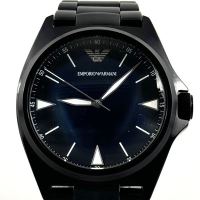 Emporio Armani AR-11257 Quartz Watch Black Men's