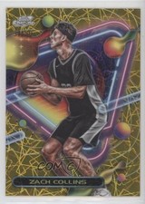 2023-24 Topps Cosmic Chrome Gold Interstellar Refractor 37/50 Zach Collins 1io1