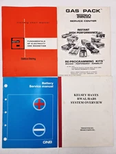 Lot of 4 Misc automotive manuals, Delco Remy, GNB, TransGO, Brake parts INC