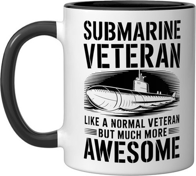 Submarine Veteran Like A Normal Veteran Ceramic Coffee & Tea Mug