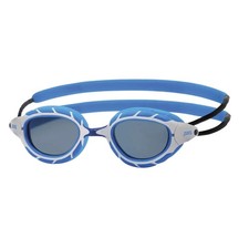 Zoggs Predator Adjustable Swim Goggles, Blue/White, Small
