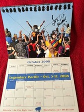 Legendary Rhythm & Blues Cruise 2009 Calendar Signed by  33 Blues Musicians