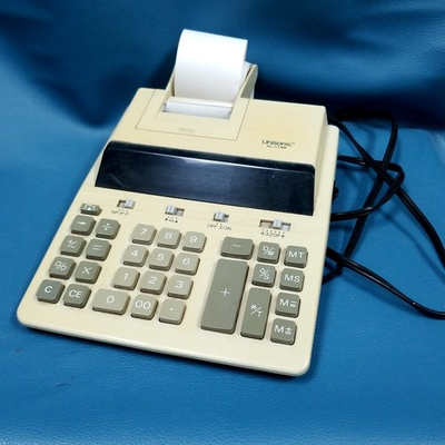 #ad #ad VTG Unisonic XL 1149 Desktop Printing Calculator Adding Machine w Paper Roll $6.25