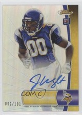 2012 Topps Finest Refractor Rookie Auto /101 Jarius Wright #138 Auto RC