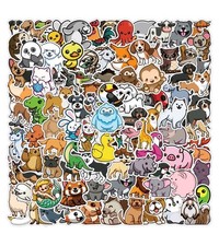 101 Cute Animal Stickers Pack For Children All Random