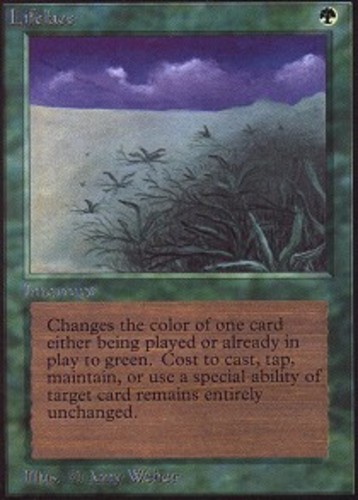 1x Lifelace Moderate Play MTG Magic - Kid Icarus -