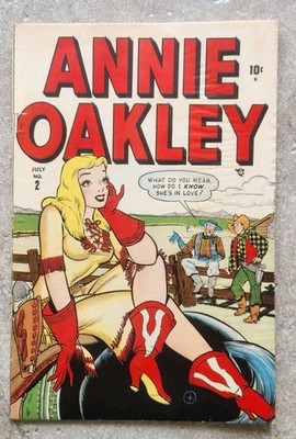 Annie Oakley # 2 (VG- 3.5) 1948. Free shipping.