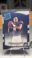 2017 Panini Donruss Optic Rated Rookie Deshaun Watson #195 Texans Football Card. rookie card picture