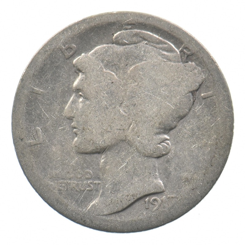 1917 Mercury Dime Estate Coin Collection *935