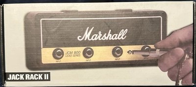 Marshall Jack Rack II Key Rack Wall Mounted with 4 Keychains JCM800 NIB