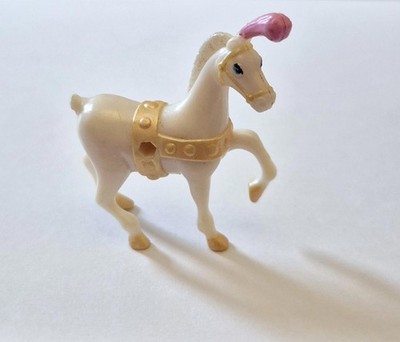 Vintage 1995 Polly Pocket Kutsche Pferd für Aschenputtel Hochzeit Palast LESEN SIE DES