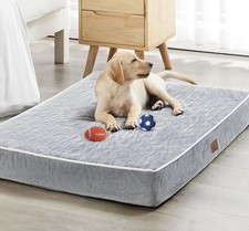 Orthopedic Waterproof Extra Large Dogs Bed with Removable Washable Cover, Mul...