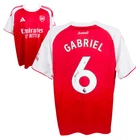 Gabriel Signed Arsenal FC Soccer Jersey #6 with Beckett COA