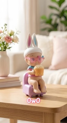 Sonny Angel Home Sweet Home Movie Night Secret Figure Popcorn 3D Glasses Rare