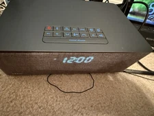 iHome iBT233V2 Bluetooth Dual Alarm FM Clock Radio - Gray tested