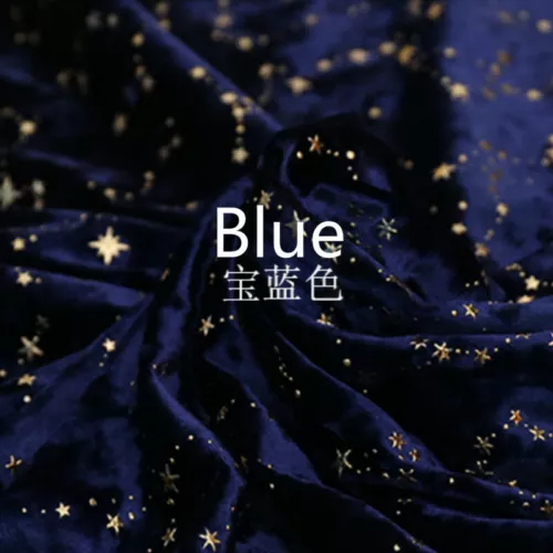 Tessuto Velluto Stella Lucida Artigianale 145*100cm Tessuto per Vestiti Tappezzeria Cucito - Foto 18 di 22