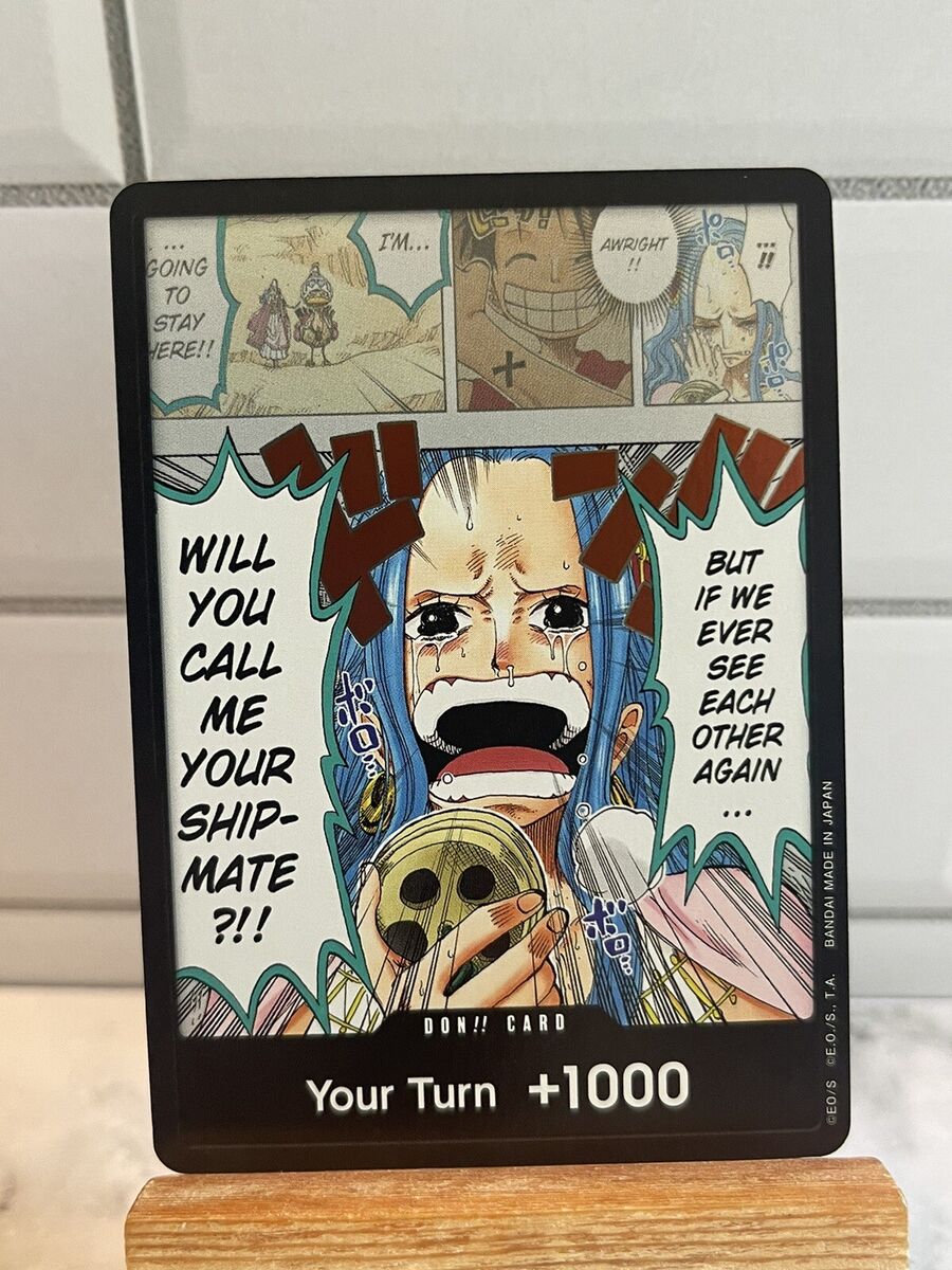 Vivi Don Card - OP04-Don - NM - Holo - English OP04 - One Vivi Don Card - OP04-Don - NM - Holo - English OP04 - One