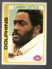 LARRY LITTLE DOLPHINS - 1978 TOPPS FOOTBALL - #322