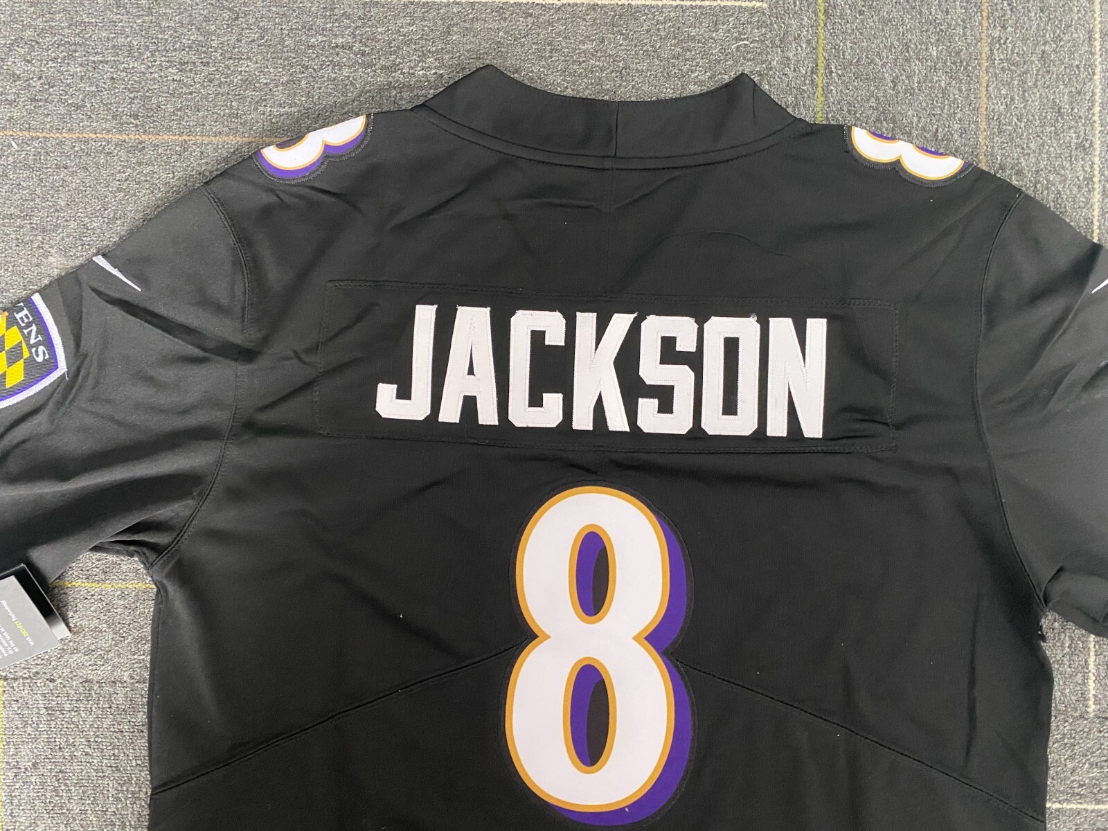 Men's NFL Lamar Jackson 8 Baltimore Ravens American Football Jerseys