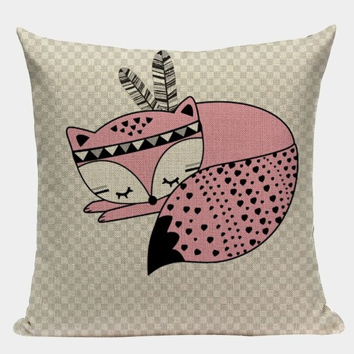 animal cushions cover Cute animals blue butterfly cat Cheap Office cushions - Picture 18 of 37