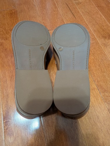 Lucky Brand Floriss maßgeschneiderte Penny-Loafer für Damen hellbraun Leder Größe 8,5M - Bild 9 von 12