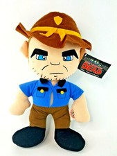 The Walking Dead Series 1 Rick Grimes Plush Stuffed Toy 14 Inches NEW