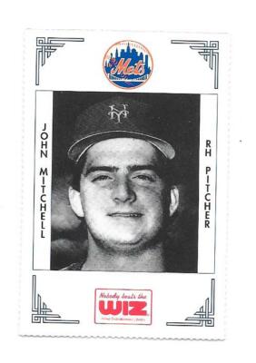 JOHN MITCHELL 1991 METS THE WIZ # 275 **FREE SHIPPING**