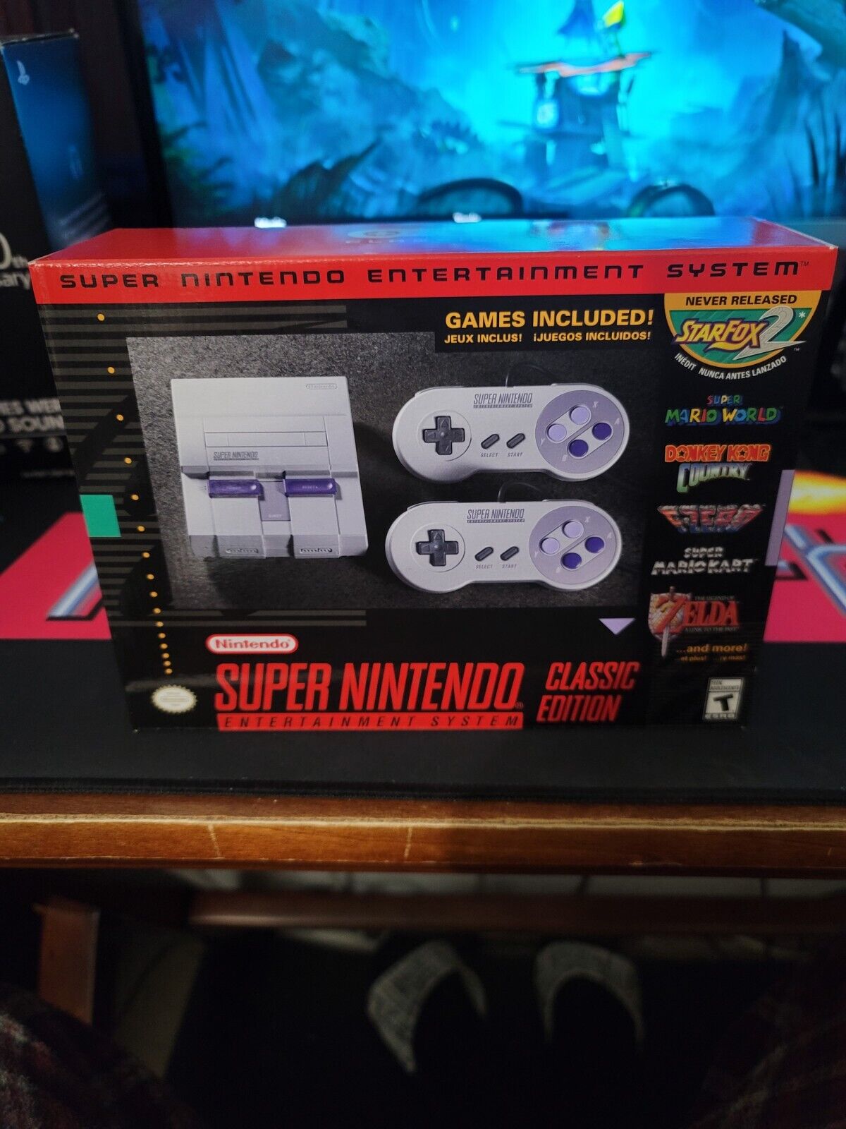 Super Nintendo Entertainment System SNES Classic Mini - NTSC Edition Retro  System 