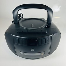 GPX Cassette/CD/Radio Boombox AM/FM Radio Built-in Stereo Speakers Model BCA209