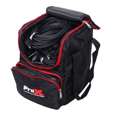 Prox Xb-230 Mk2 Padded Accessory Utility Black Bag For Lights Cables Cameras Prox Xb-230 Mk2 Padded Accessory Utility Black Bag For Lights Cables Cameras