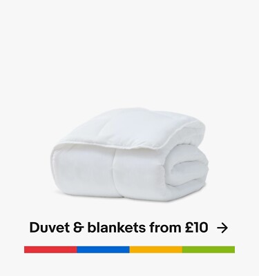 Duvet & blankets from £10