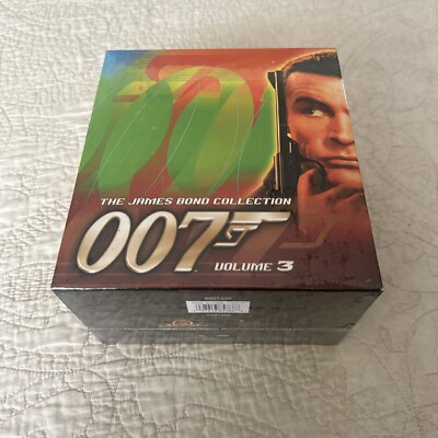 James Bond Collection 007 VHS Gift Set Volume 3  2000, 6-Tape Set - BRAND NEW