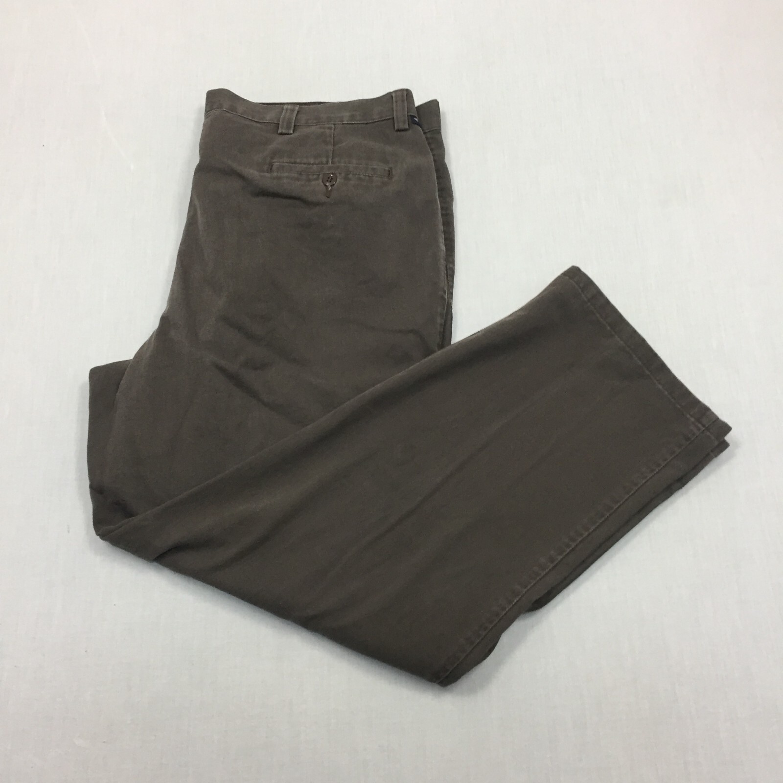 Dockers Chino Trousers Cotton Pants Straight Fit Mens Size 40W 30L Grey