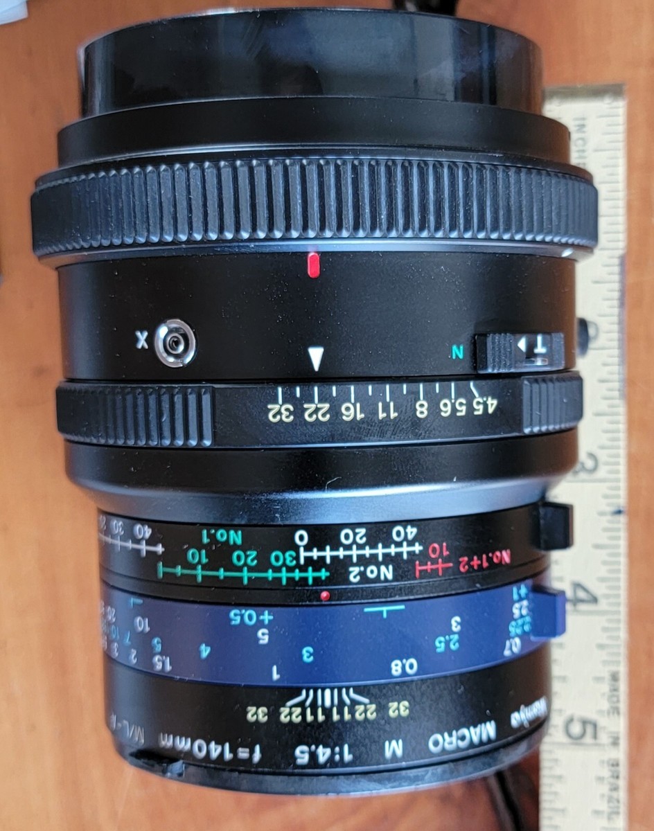 【C7064】 MAMIYA 140mm 4.5 M/L-A SYSTEM C7064】 MAMIYA 140mm 4.5 M/L-A SYSTEM Mamiya 140mm F/4.5 M