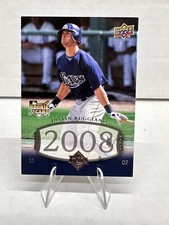 2008 Upper Deck Timeline Baseball Card #292 Justin Ruggiano RC Tampa Bay Rays