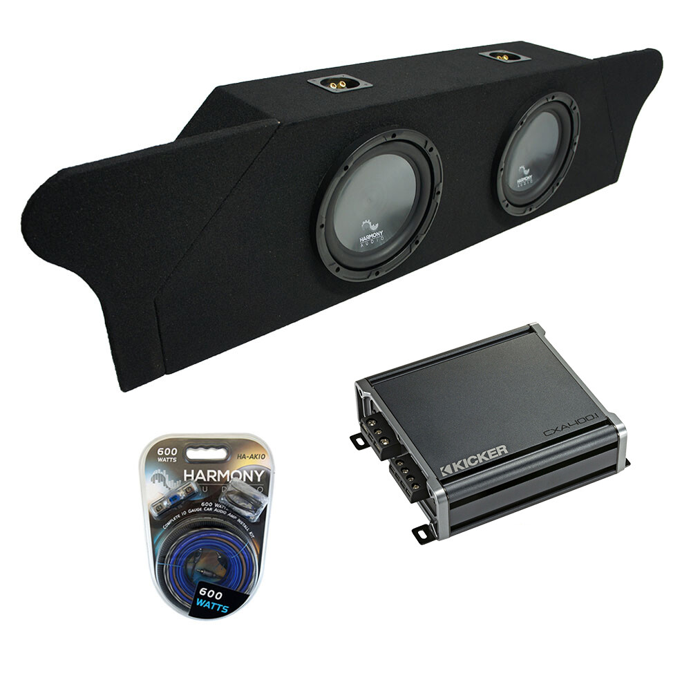 2012-2015 Chevy Camaro Coupe Trunk Sub Box with Dual 12