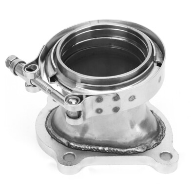 Auto  pipe Flange Stainless Steel 4 bolt to 3'' V band adapter CT26 Turbocharger