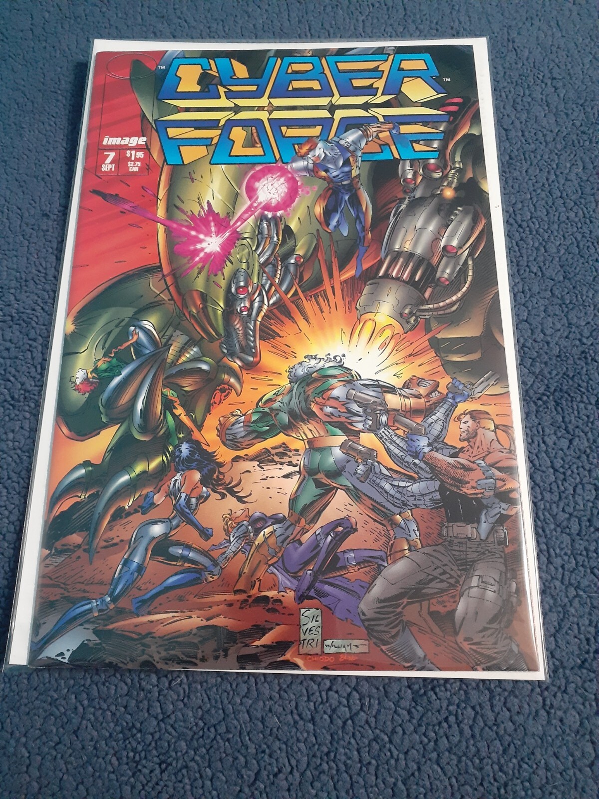 Cyberforce #7 Image Comics 1994 Marc Silvestri