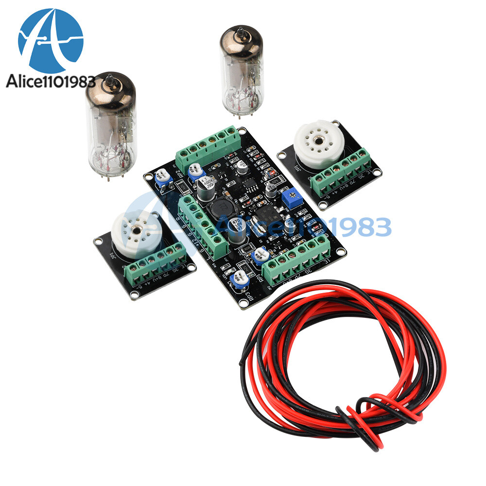 6E2 DC 12V 1A Cat Eye Tube Meter Driver Board Sound Level Fluorescent Indicator
