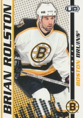 2003-04 Pacific Heads Up #9 BRIAN ROLSTON - Boston Bruins