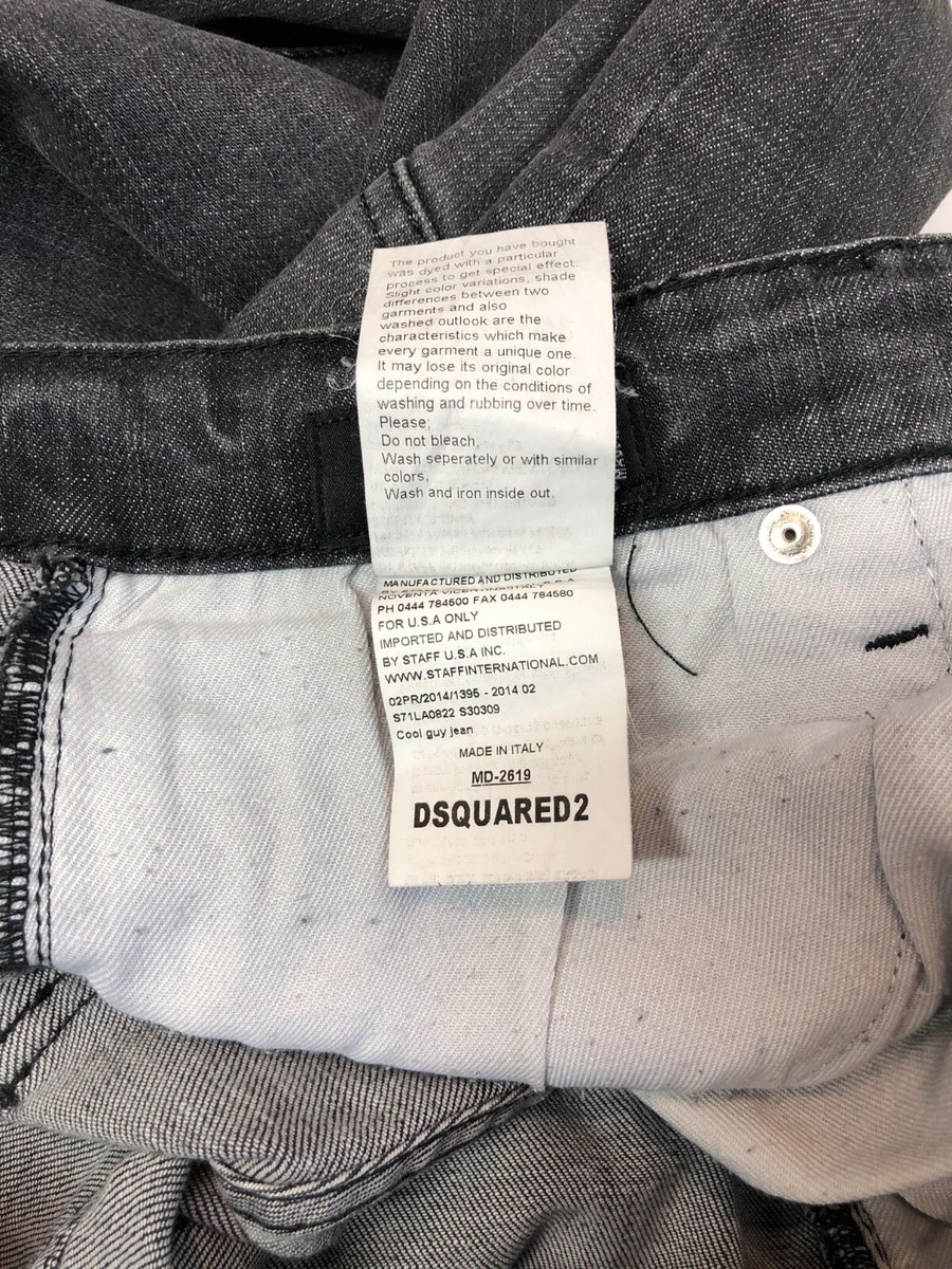DSQUARED2  デニム　MADE in ITALY authentic DSQUARED2 Jeans made in Italy Size 52 blue | eBay
